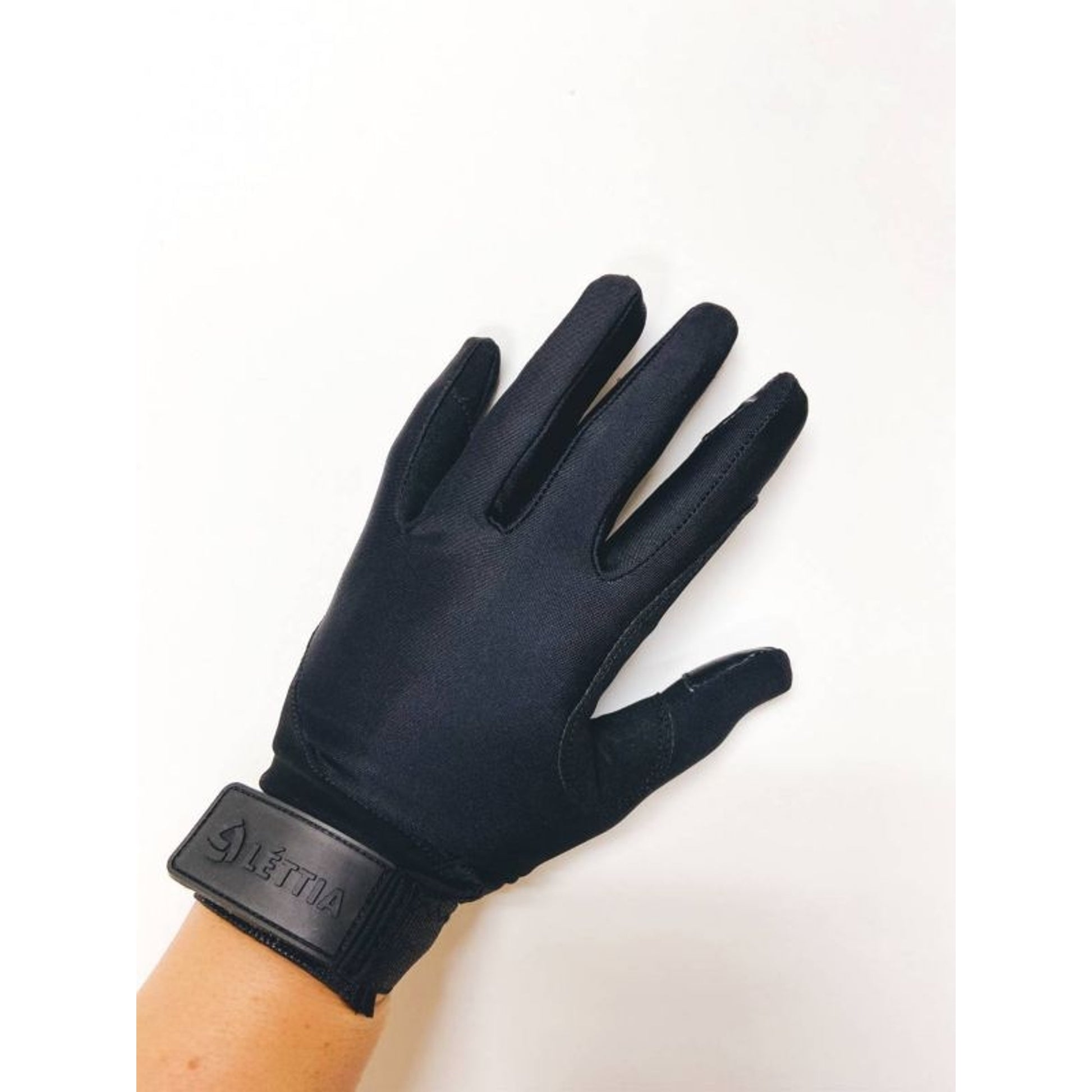 Lettia Adult Shield Black Gloves