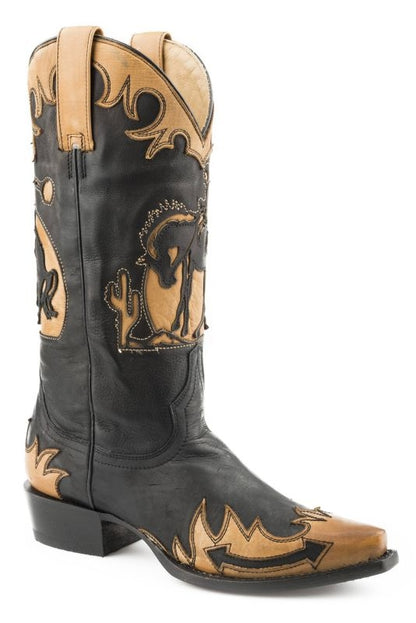 Stetson Ladies Faye Leather Handcrafted Boots
