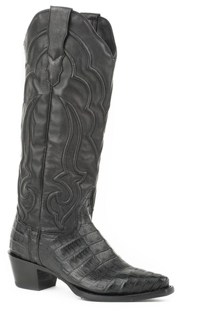 Stetson Ladies Talita Caiman Handcrafted Boots 8 B
