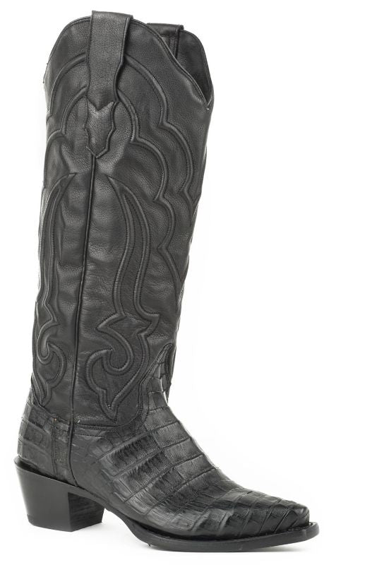 Stetson Ladies Talita Caiman Handcrafted Boots 8 B