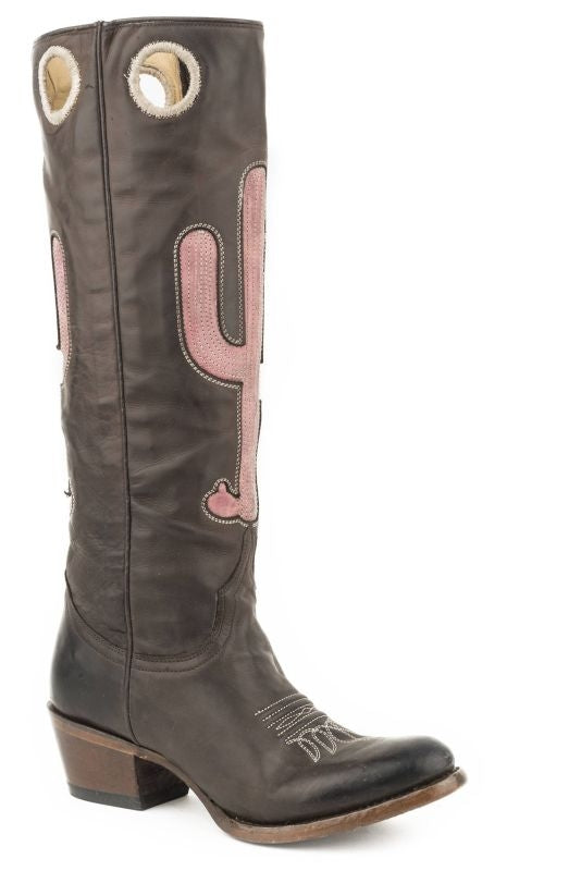 Stetson Ladies Taylor Hanndmade Leather Boots 8 Br
