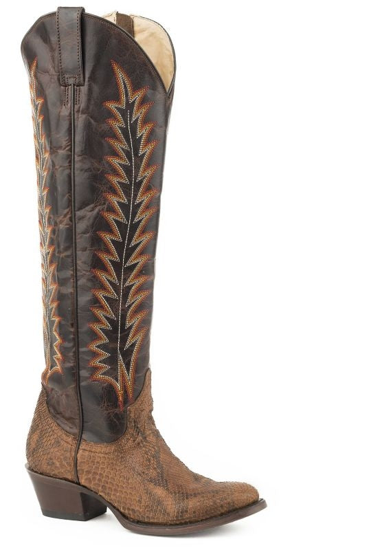 Stetson Ladies Miley Tall Round Toe Fashion Boots