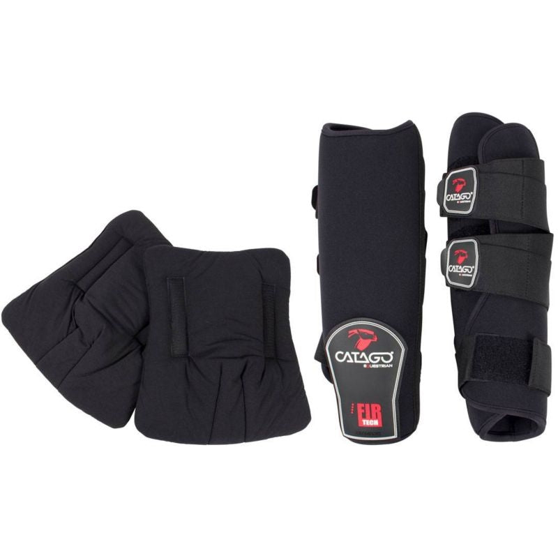 Catago FIR-Tech Healing Stable Boots X-Large Black