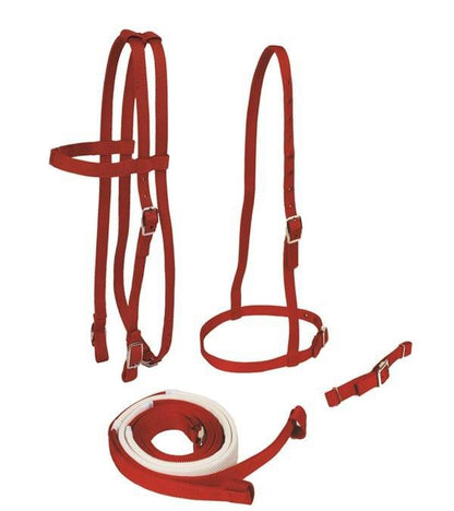 Jacks Race Bridle Set Neon Yellow