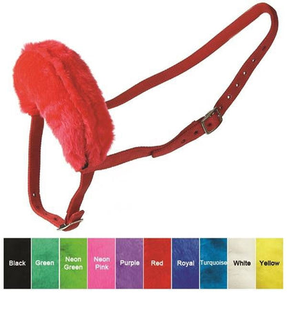 Jacks Large Thoroughbred Shadow Roll 3/4" Wide Bla