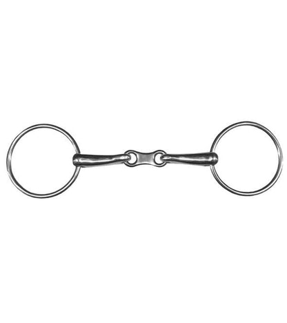 Jacks French Loose Ring Snaffle Bit 5" Stainless S