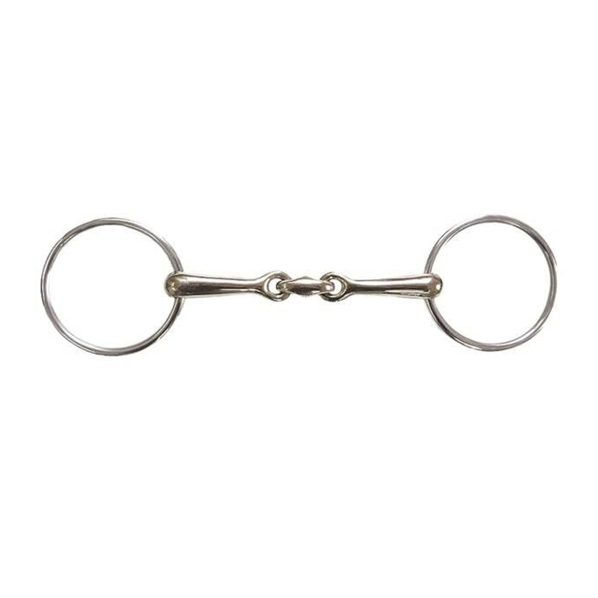 Jacks Horizontal Elliptical Link Bradoon Bit 5-3/4