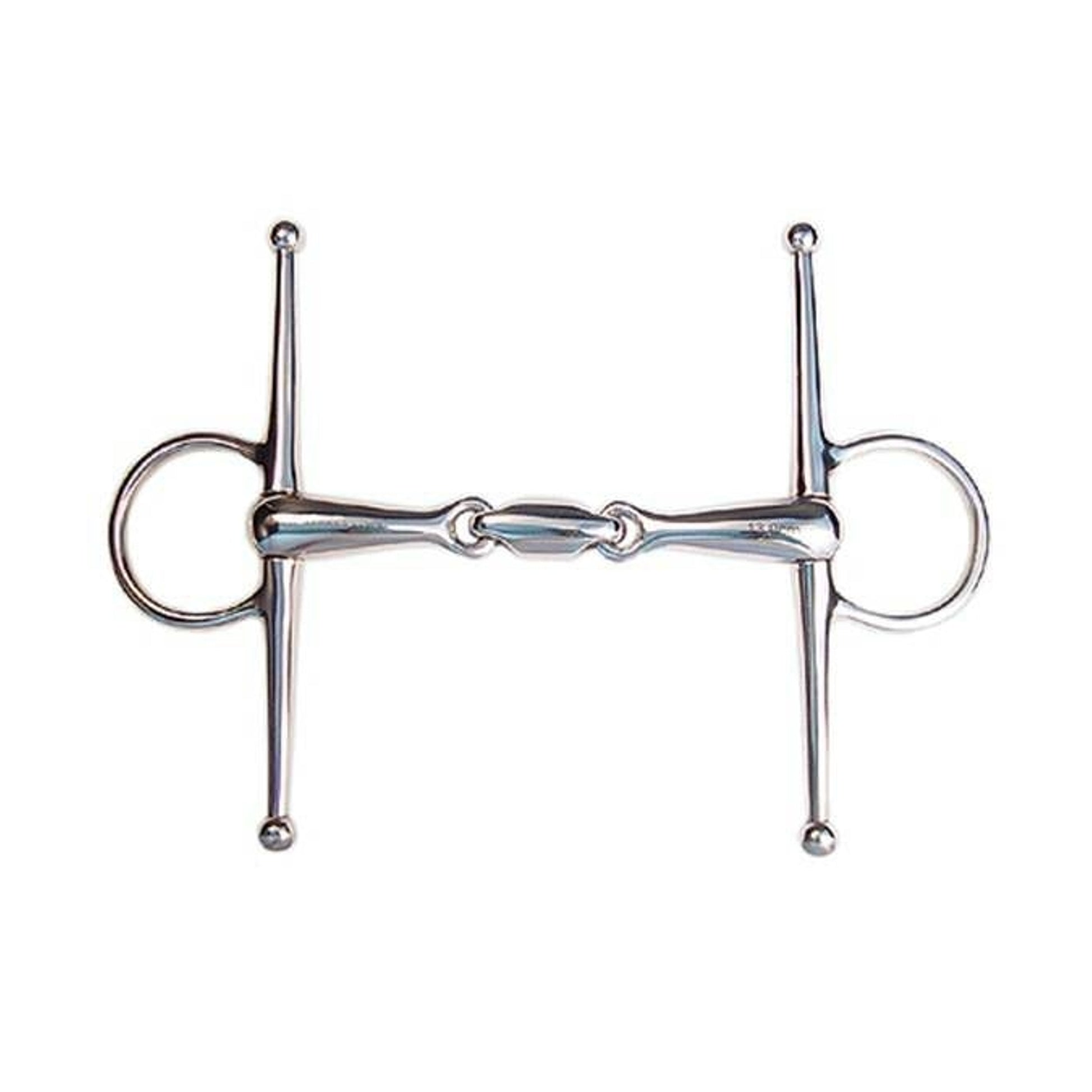 Jacks Elliptical Link Full Cheek Bit 5" Stainless