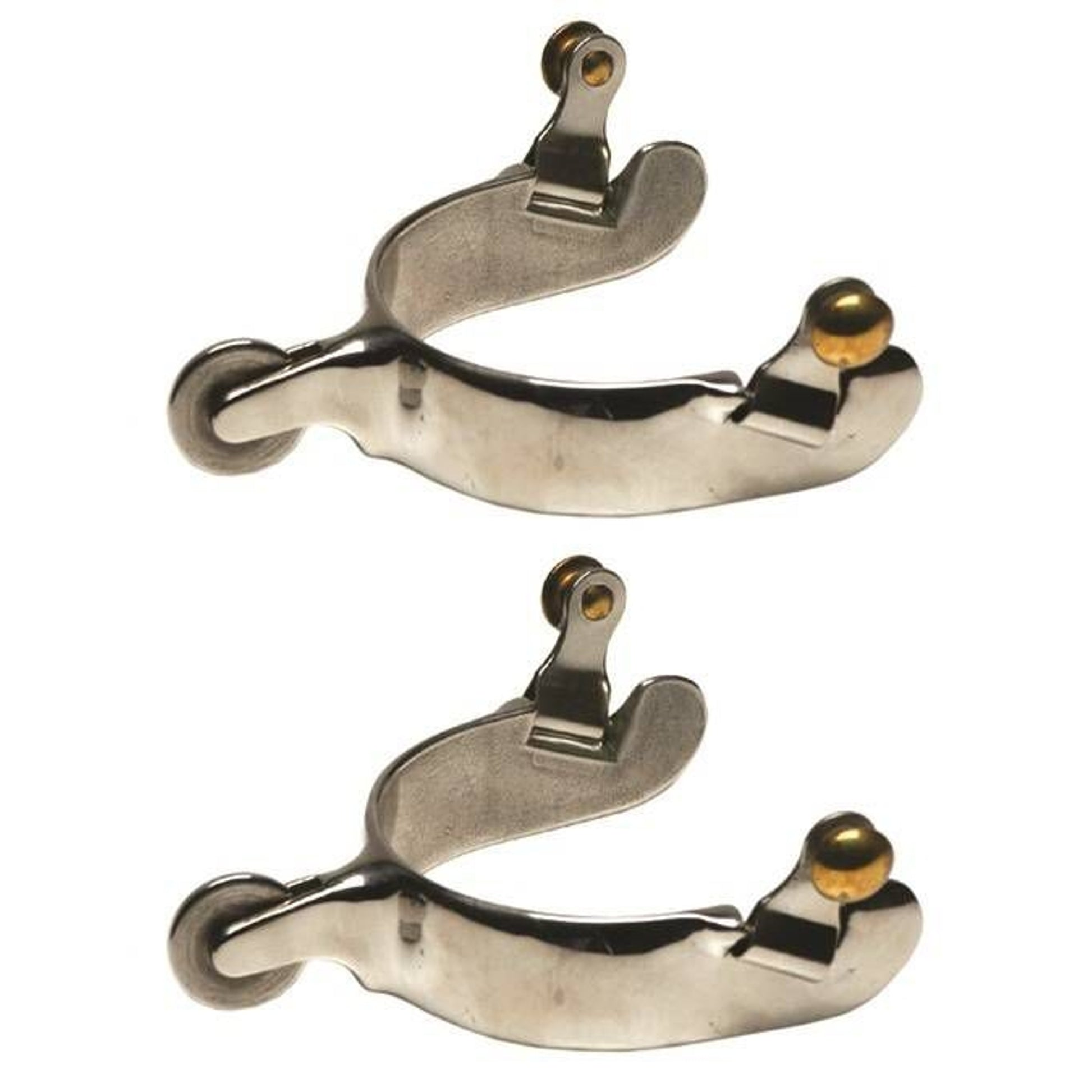 Jacks English Polo Spurs Sold in Pairs Stainless S