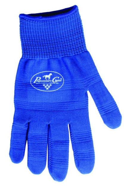 Professionals Choice Rope Glove Large Royal Blue
