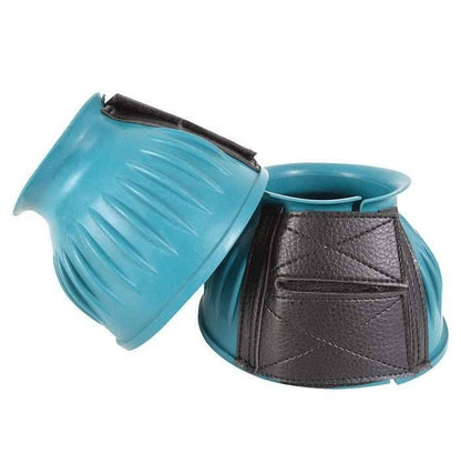 Cashel Rubber Bell Boots Large Blue
