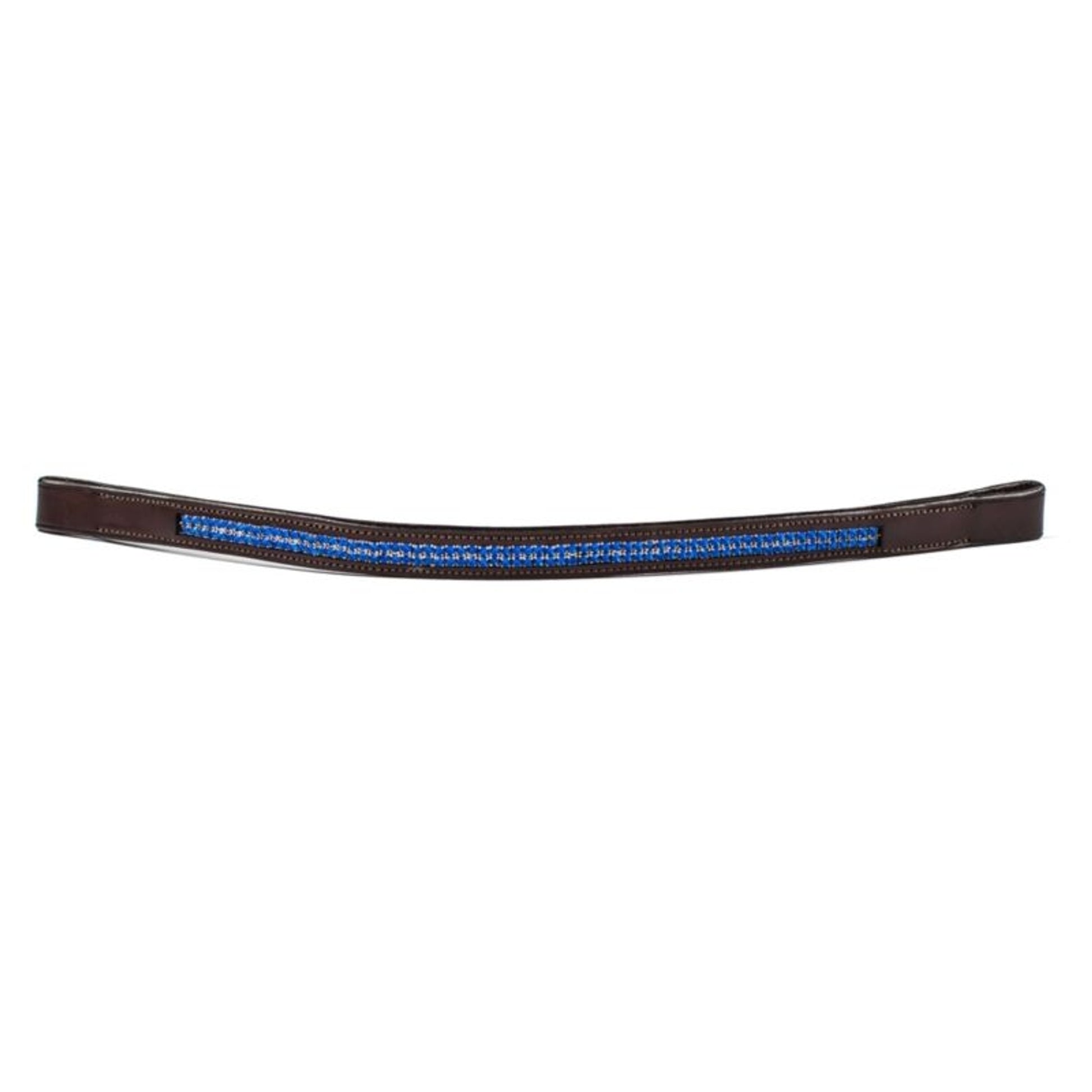 HK Americana Double Row Royal Blue Crystal Browban