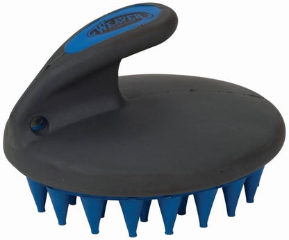 Weaver Palm-held Coarse Curry with Lg Rubber Bristle