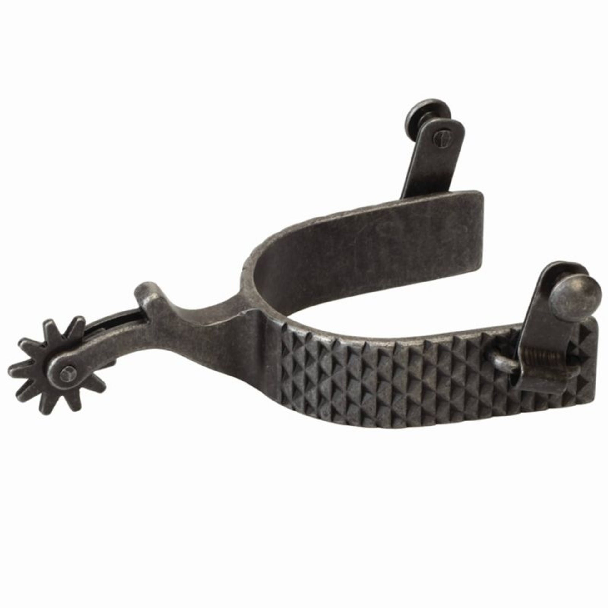 Weaver Mens AP Rasp Rowel Spurs 1in