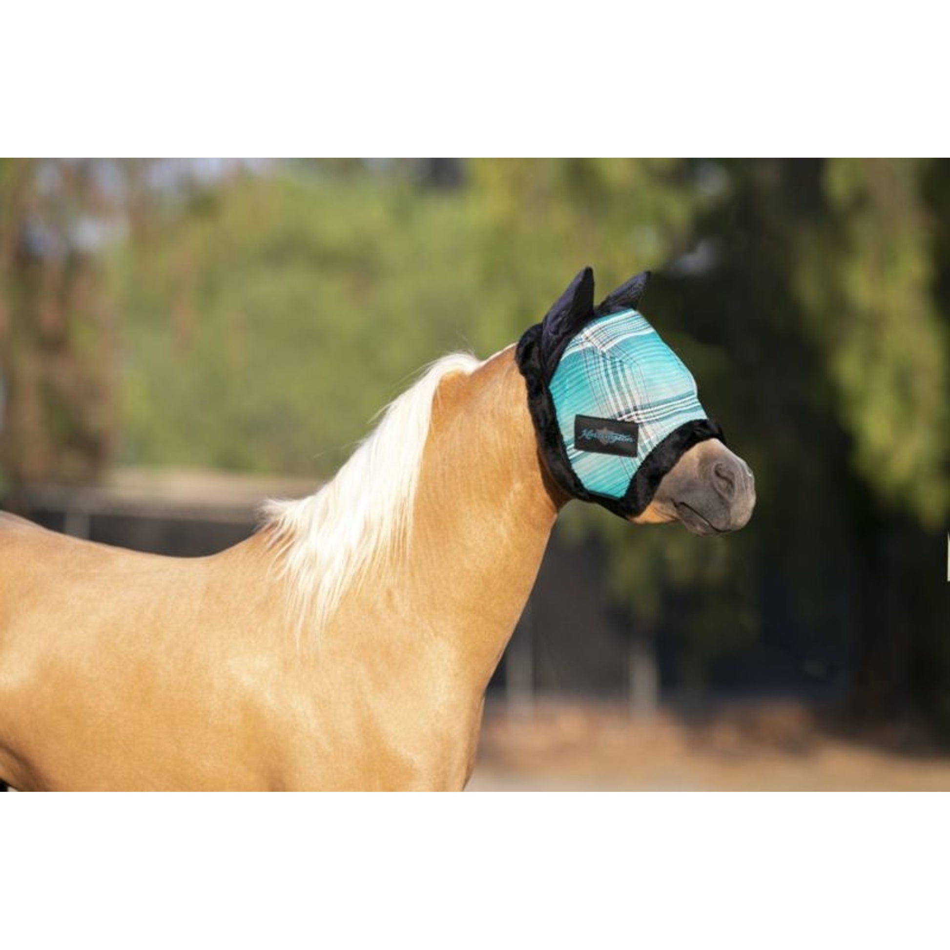 Kensington Pony Signature Fly Mask with Plush Fleece