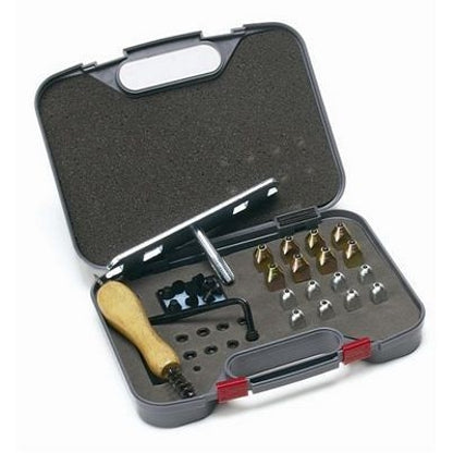 Horse Shoe Stud Kit with Plastic Case Graphite