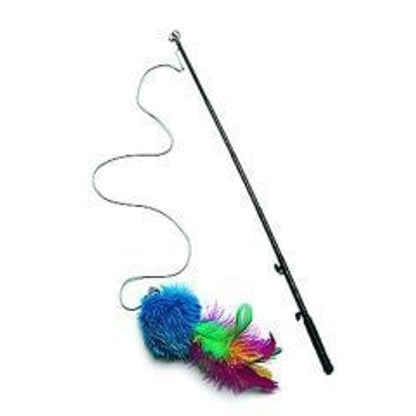 Mini Teaser Cat Wand n/a Multi-Color