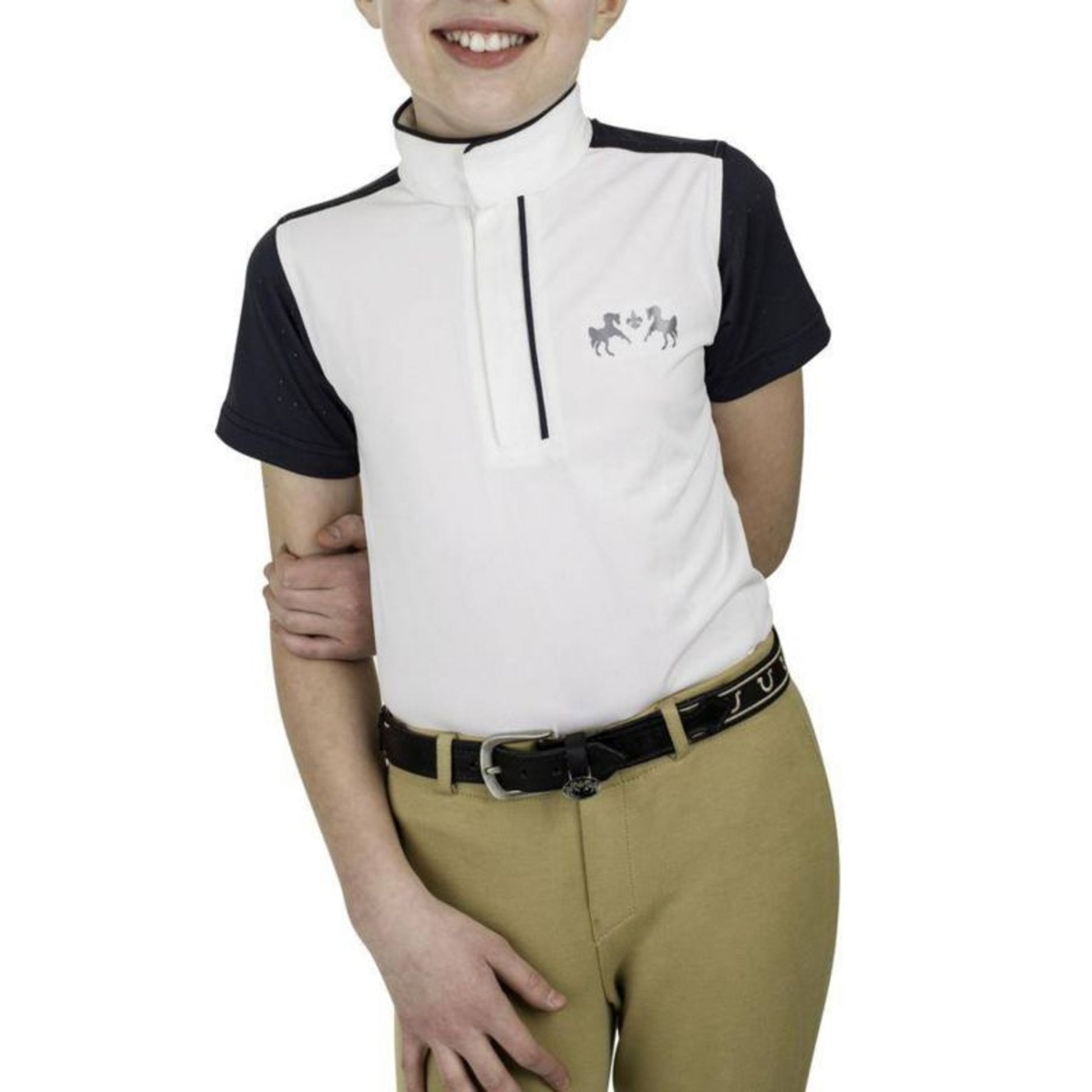 Equine Couture Kids Magda EquiCool Short Sleeve Sh