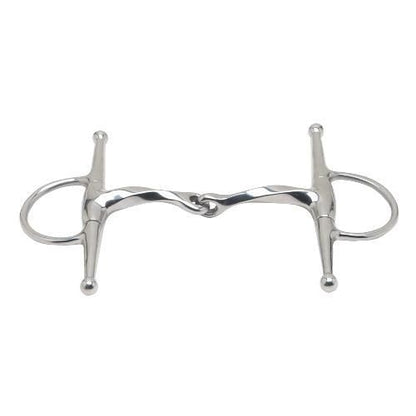 Korsteel Slow Twist Eggbutt Snaffle Bit