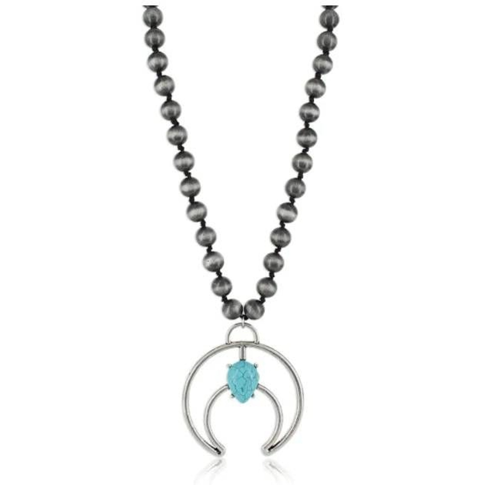 Montana Silversmiths Teardrop Crescent Necklace