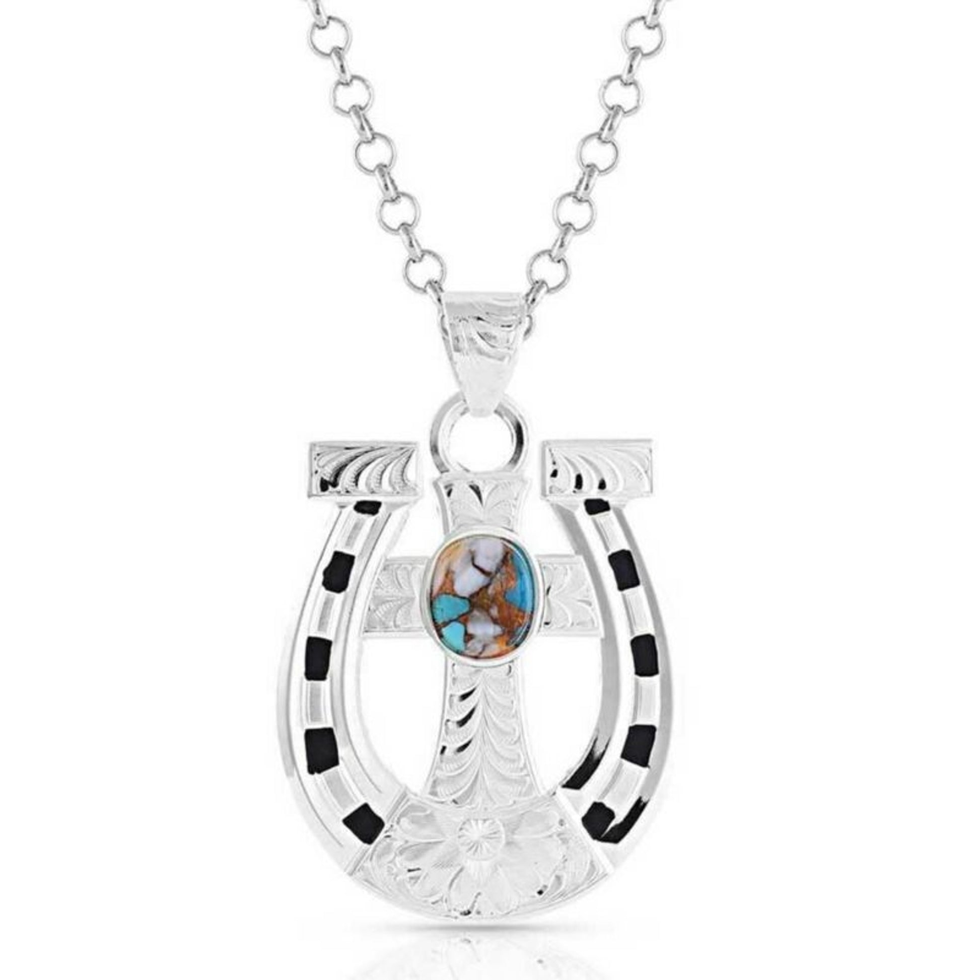 Montana Silversmiths Sole to Soul Faith Horseshoe