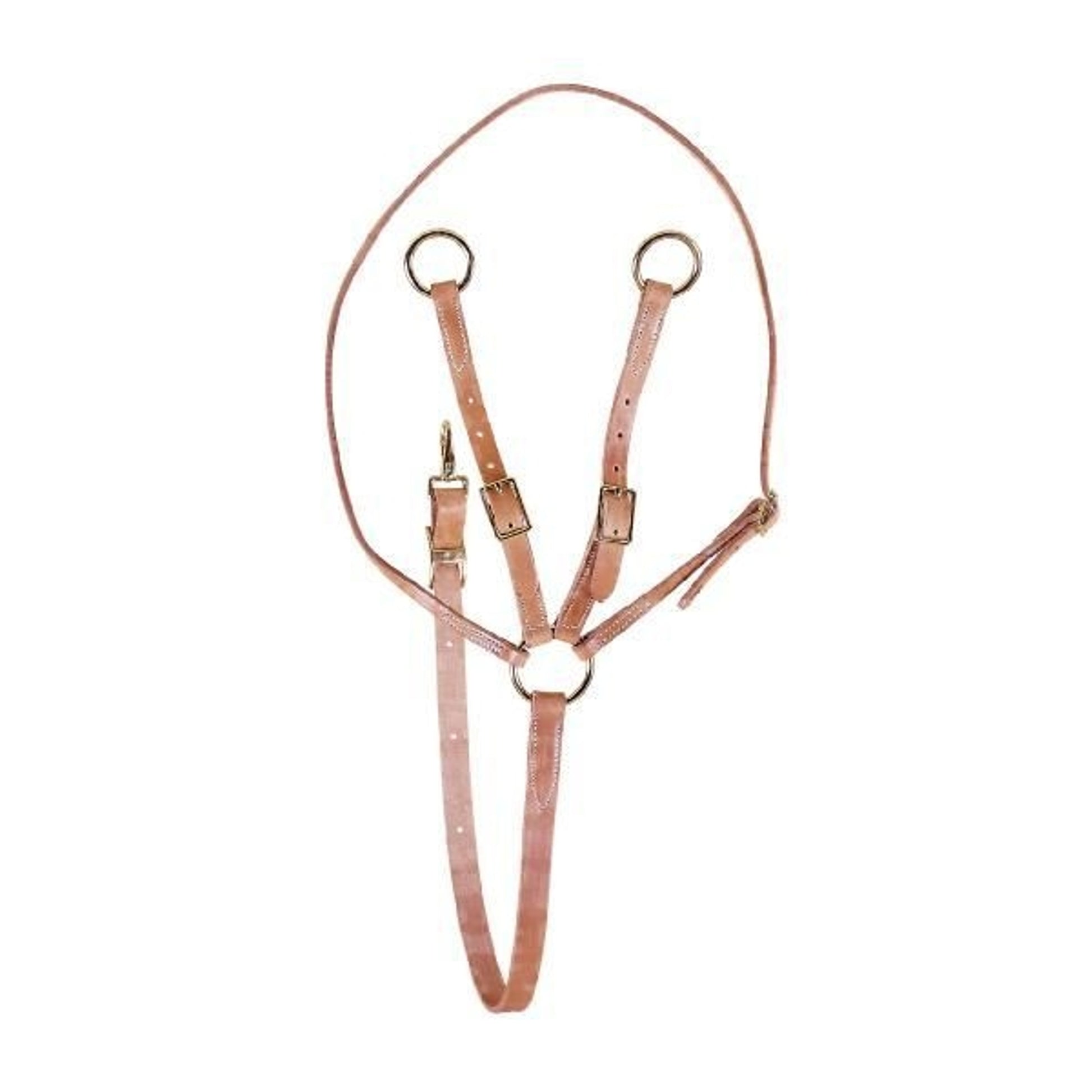 Tory Training Fork Martingale - Brass Hardware Brn