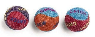 Burlap Cat Balls .5x0.5x0.25