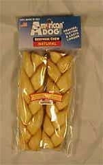 Chicken Braid Rawhide Treat For Dogs 5x1x11