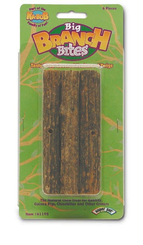 Branch Bites For Small Animals 3.5 x1.5 x7.25 Brn