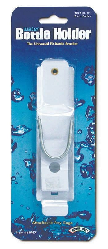 Pet Water Bottle Holder 0.25 x 1.75 x 0.75 White