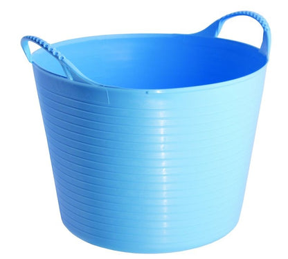 Flexible Medium 2-Handled Tub 6.9 Gallon Sky Blue