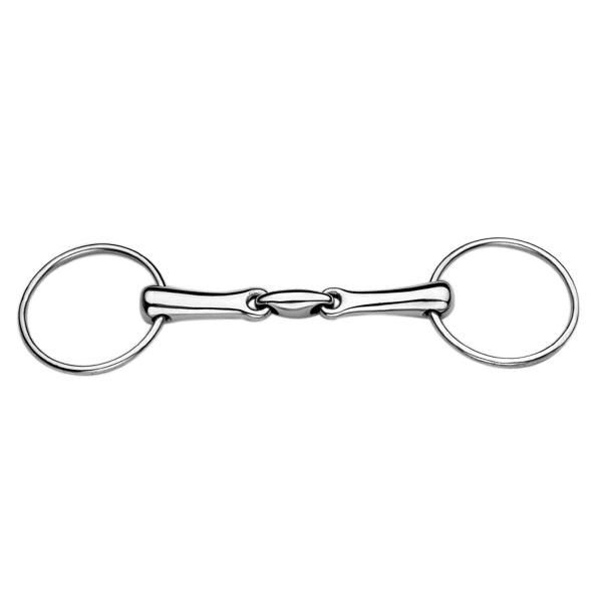 Korsteel Oval Link Loose Ring Snaffle Bit