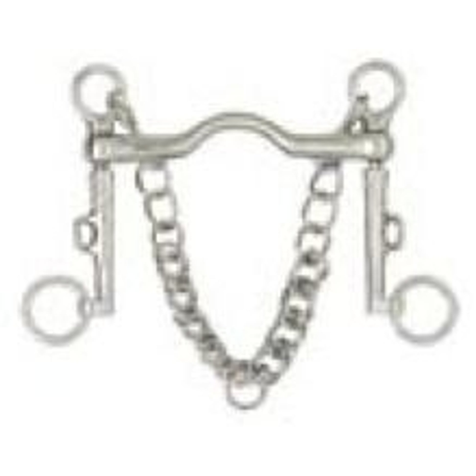 Centaur Stainless Steel Weymouth Curb Bit W Chain