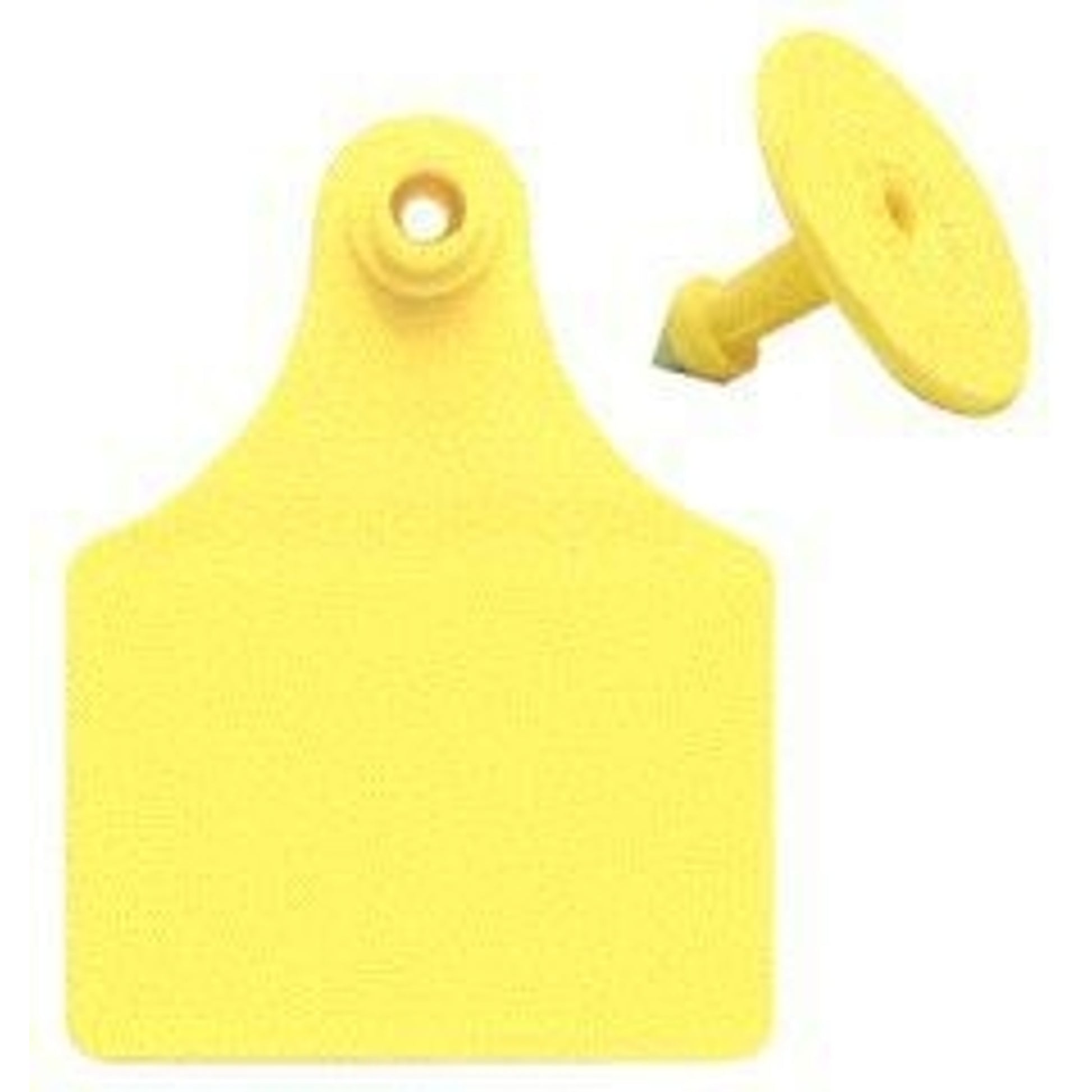 Allflex Female Blank Ear Tags Large Yellow