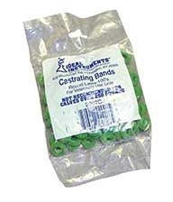 Castrator Rings 100 Count Green