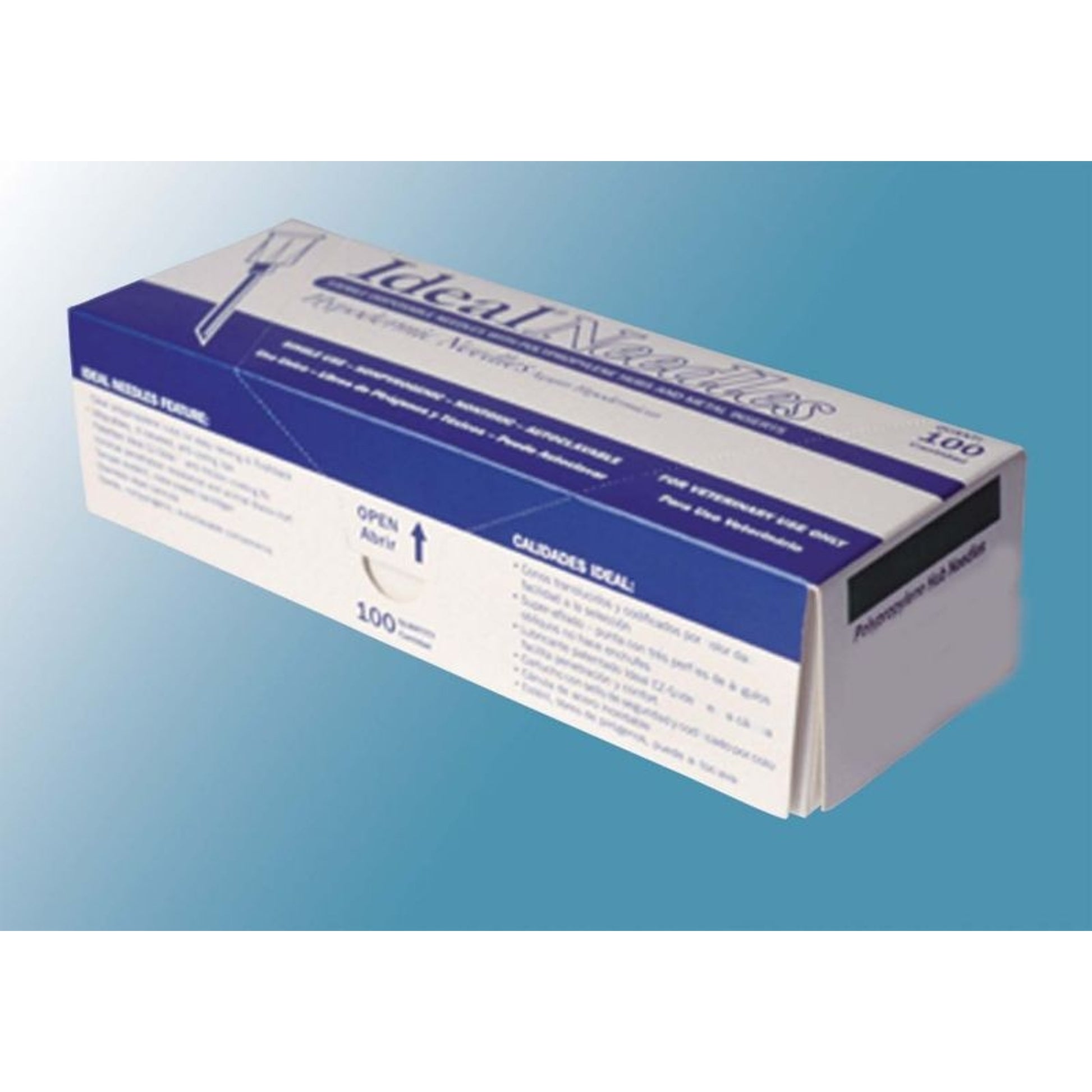 Plastic Hub Disposable Needle 16Ga x 1In 100Pk