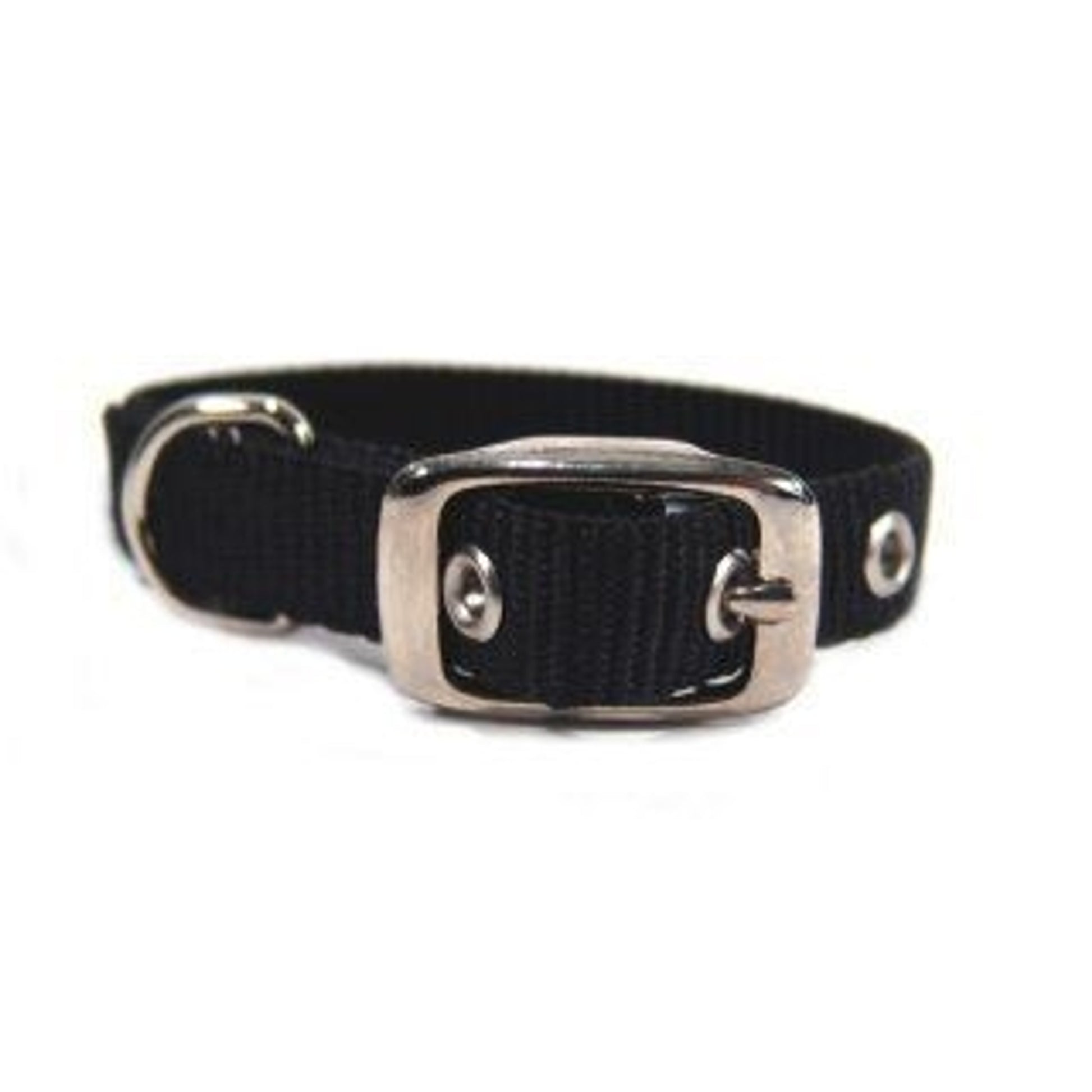 Single Thck Nyln Dlx Dg Collar 5/8 X12 Black