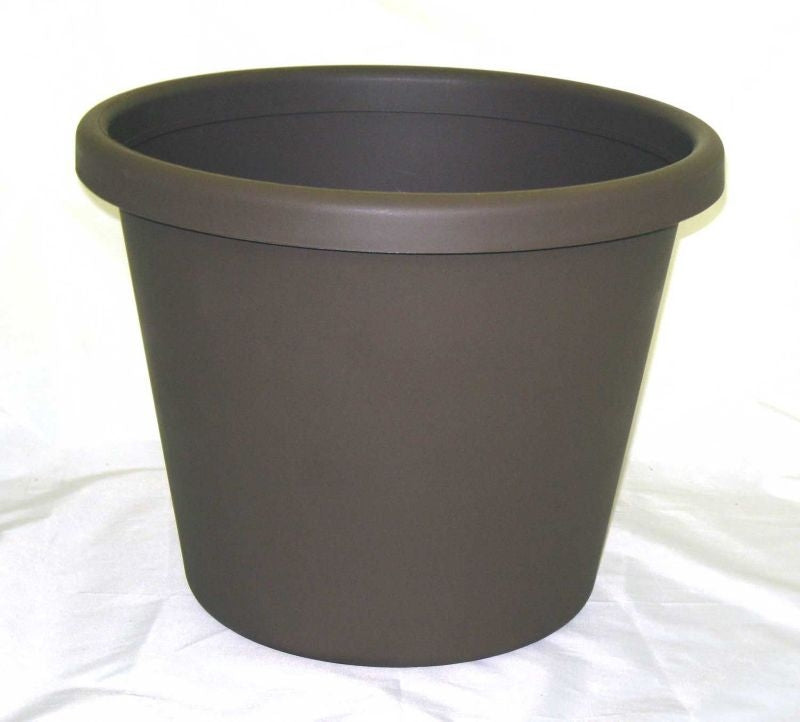 Classic Flower Pot 16 Inch Brown