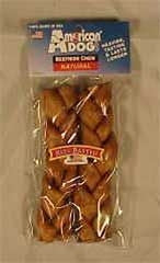 Braids Rawhide Dog Treats 2 Pack Beef
