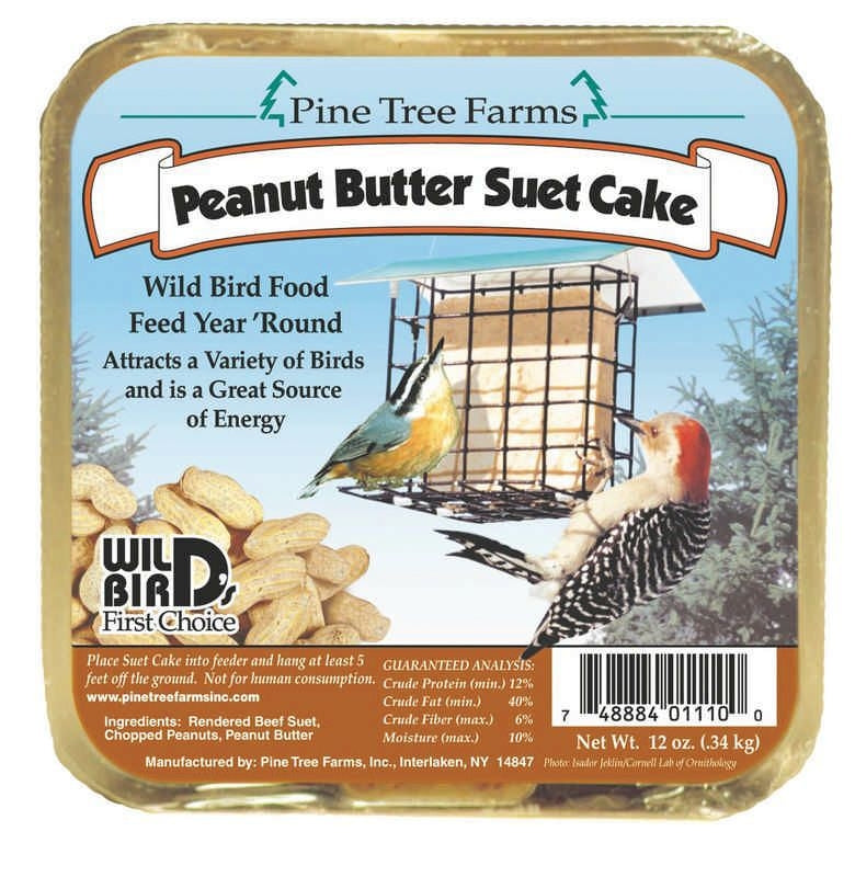 Peanut Butter Suet Cake Pet Supplies