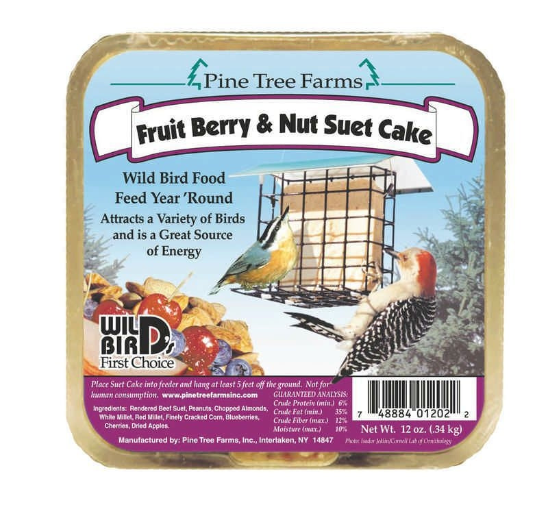 Fruit Berry wild bird Suet Cake Pet Supplies