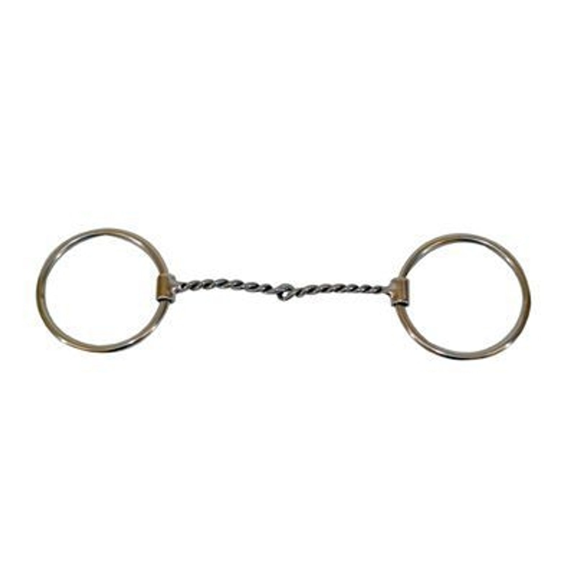 Metalab Stainless Steel Ring Snaffle Bit 5 Brn