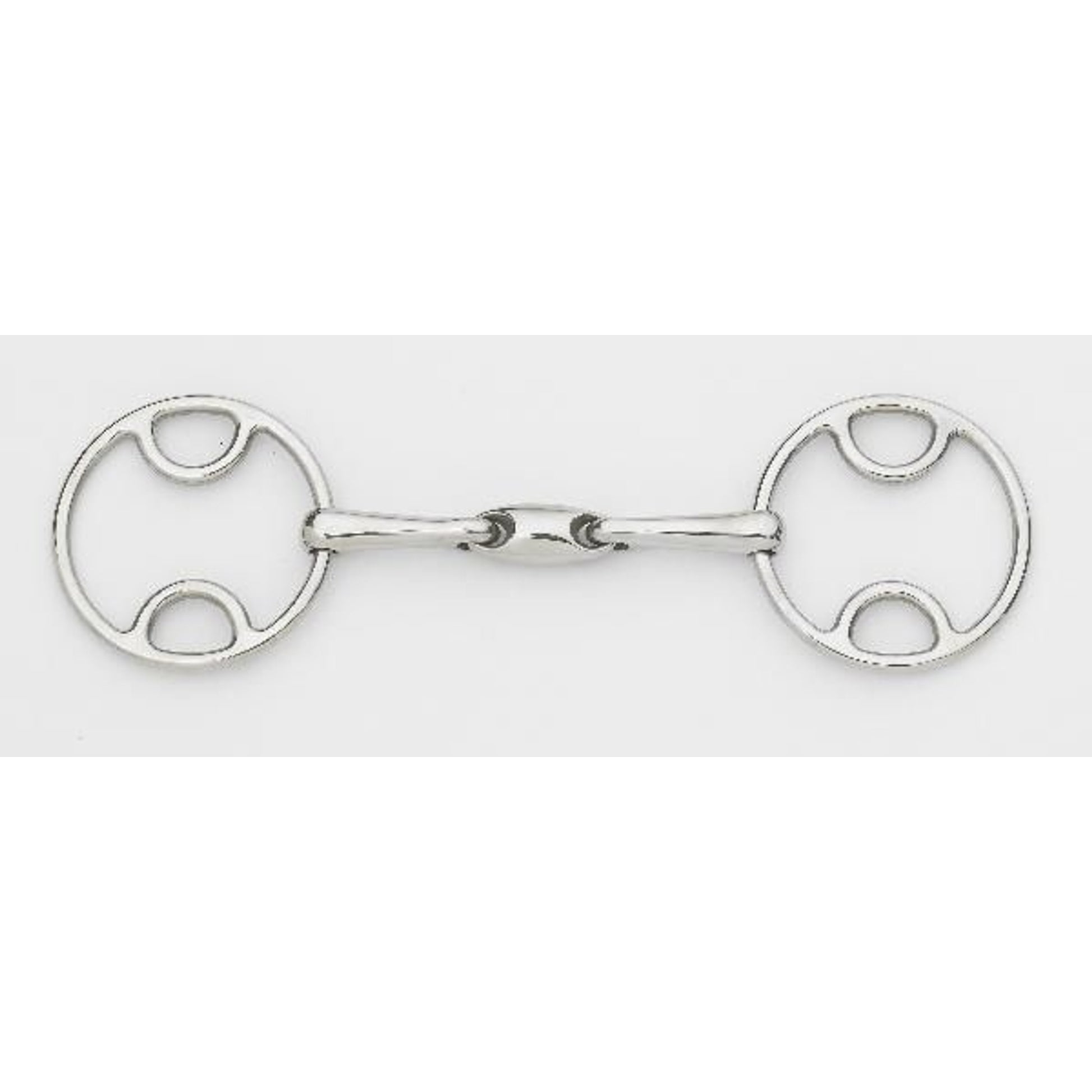 Centaur Stainless Steel Loop Ring Oval Gag Bit