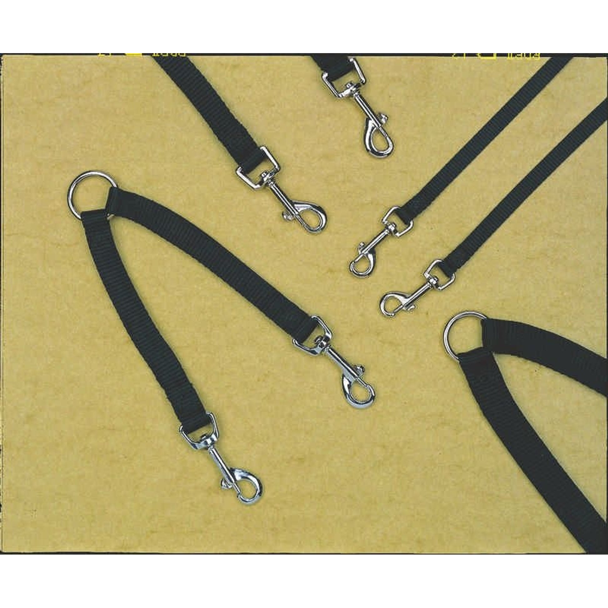 Hamilton 5/8 Nylon Double Thick Coupler 12 Bk