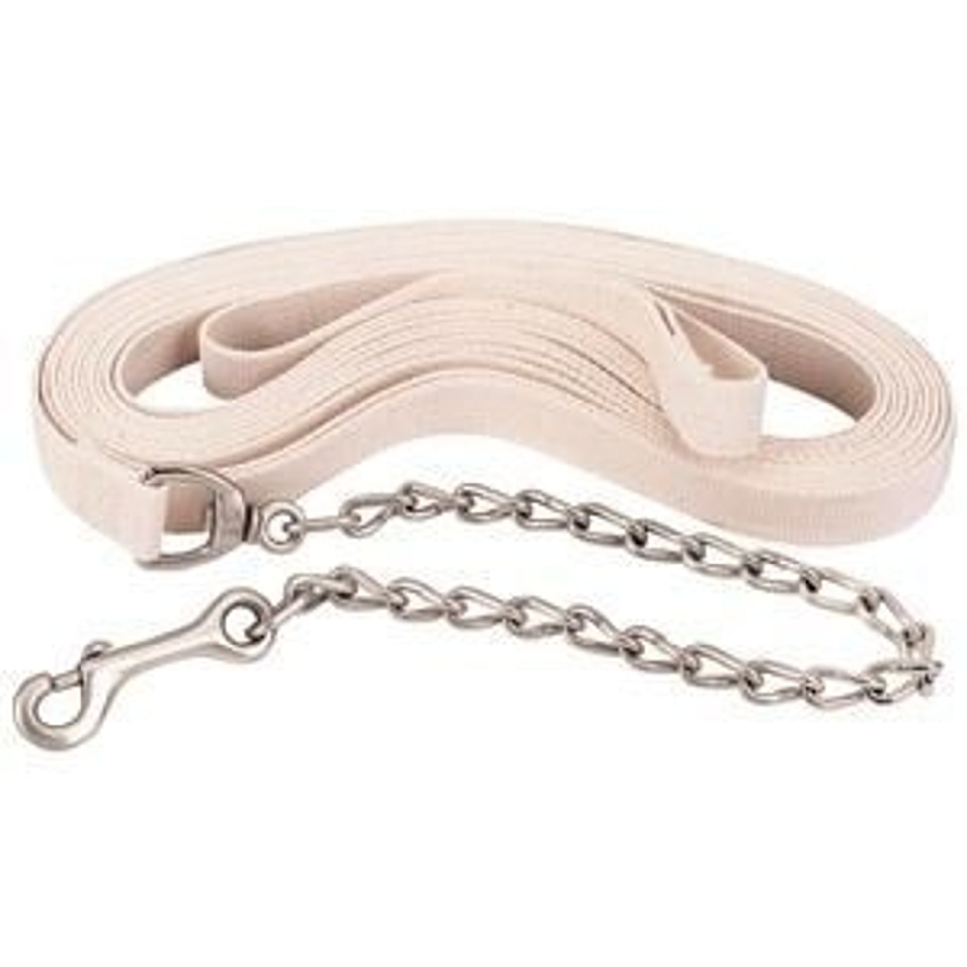 Weaver Flat Cotton Lunge Line with Chain Snap 27