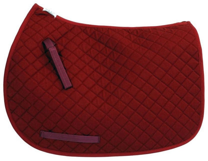 Tuffrider Basic Pony Saddle PadBk/Wh