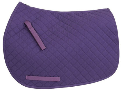 Tuffrider Basic Pony Saddle PadBk/Wh
