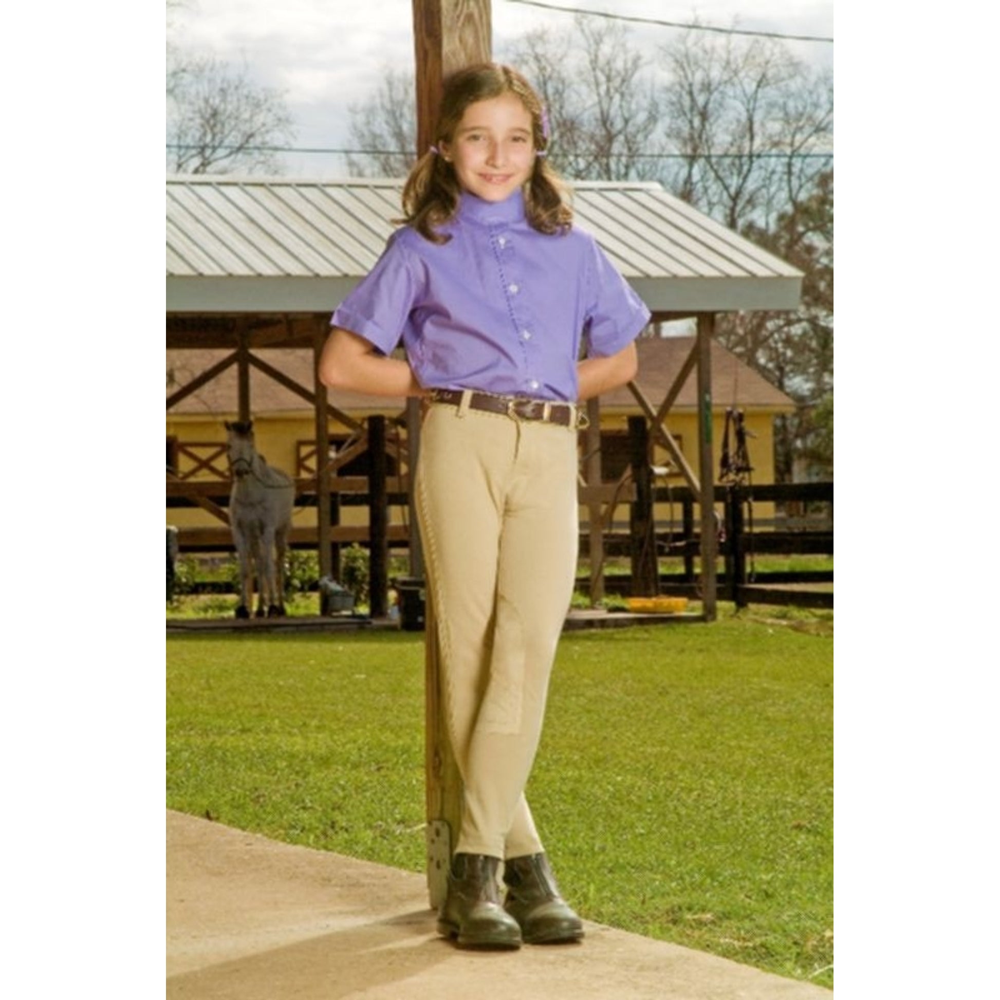 Devonaire Kids Versailles Lo-Rise Jodhpur 6 R Bei