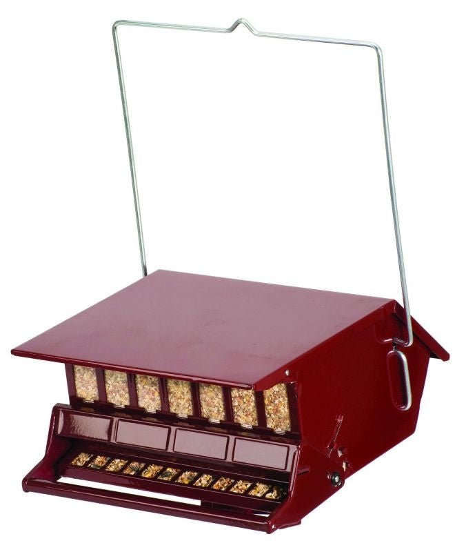 Heritage Farm Birds Choice Feeder Red