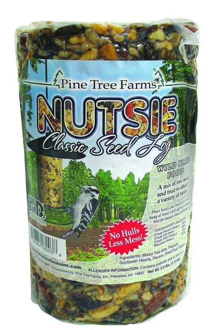 Pine Tree Nutsie Classic Seed Log